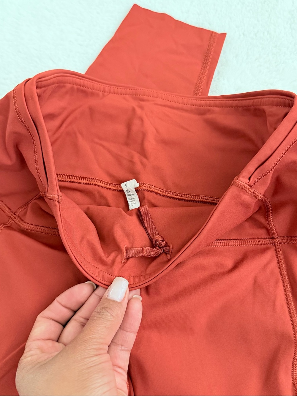 Lululemon Fast and Free Tights 25” Cayenne leggings - Picture 11 of 15
